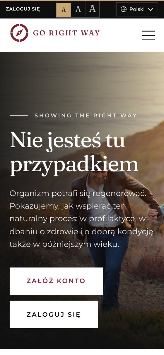 Go Right Way na telefonie
